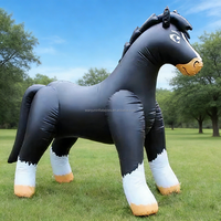 Nouveau design, jouets gonflables géants en forme d'animaux sexy, cheval gonflable blanc à vendre