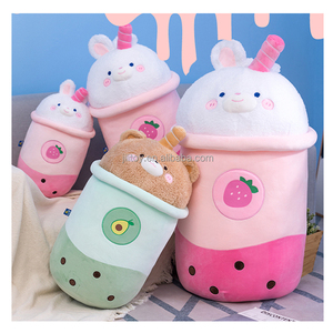 Bubble <strong>Boba</strong> Tea <strong>Plush</strong> Rabbit <strong>Plush</strong> Toys Dropshipping Custom <strong>Plush</strong> Bear Stuffed Toy - Product Image 1