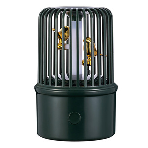 Birdcage ánh sáng ban đêm khuếch tán hương thơm mini xách tay tinh dầu khuếch tán được xây dựng trong âm nhạc làm giảm căng thẳng siêu âm độ ẩm