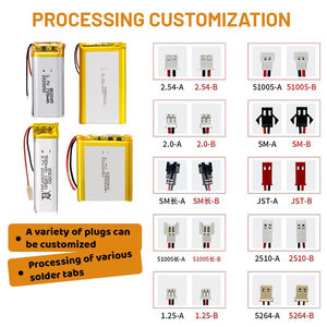 بطارية بوليبر ليبو مخصصة من نوع Lipo بجهد V 60 مللي أمبير في الساعة - Product Image 2