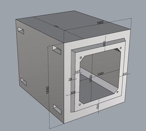 <span class=keywords><strong>Caja</strong></span> <span class=keywords><strong>de</strong></span> Alcantarillado <span class=keywords><strong>de</strong></span> Acero Personalizable para Pasajes <span class=keywords><strong>de</strong></span> Agua, Uso Doméstico y Agrícola, Marca Laihe, Modelo 1500*1000*2000, Entrega Rápida - Product Image 5