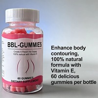 Functional Glutathione & Lutein & Vitamin E Skin Gummy Candies Sugar-Free 60 Gummies in Bottle Room Temperature Storage