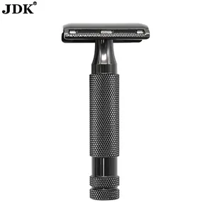 Preço por atacado Double Edge Safety One Blade Razor Alumínio Short Handle Clássica Navalha De Barbear