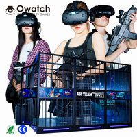 Machine de jeux vidéo professionnelle 9d Vr, mise à niveau, 4 joueurs, tir interactif