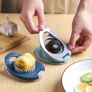 Cortador Multifuncional de Kiwi y Huevo Cocido, Utensilios de Cocina Modernos de Plástico, Rebanadores de Huevo para Uso Doméstico - Product Image 1