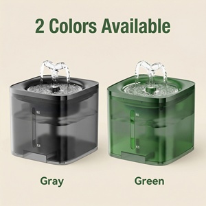 Fontanella per Gatti <span class=keywords><strong>con</strong></span> Sensore di Movimento da 2L |   Distributore d'Acqua Automatico Ultra-Silenzioso per Animali Domestici |   Distributore d'Acqua Intelligente per Cani a Batteria - Product Image 3