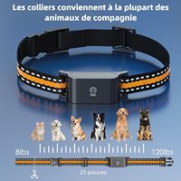 Collier GPS Elecpet pour animaux de compagnie : localisation en temps réel pour prévenir la perte avec historique de trajectoire, sans abonnement mensuel, pour chiens et chats