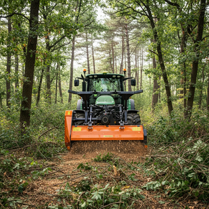 Trinciatrice Forestale Idraulica Professionale per Disboscamento, Attrezzatura Robusta per Taglio Arbusti - Product Image 2