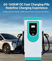 Borne de Recharge Électrique Autonome DC 250A 380V pour Véhicules à Énergie Nouvelle, Double Port, Usage Commercial et Industriel