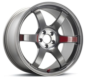 TE37ล้ออลูมิเนียมอัลลอยด์แข่ง<span class=keywords><strong>4x100</strong></span> 16-20นิ้วใหม่เข้ากันได้กับฮอนด้าฟิต GE6 GE8 GK5 GR3 Toyota Yaris MXPH10นิสสัน