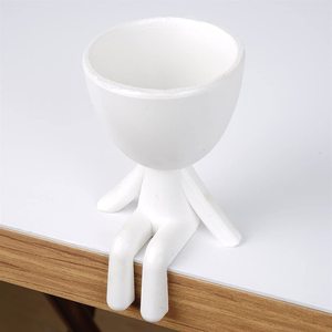<span class=keywords><strong>Pot</strong></span> <span class=keywords><strong>de</strong></span> planteur intérieur et extérieur, Vase décoratif en résine succulente en forme naturelle - Product Image 6