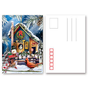 Postales Lenticulares 3D con Paisajes de Noruega, Tarjeta de Recuerdo de Papel con Estilo Animal y Náutico - Product Image 5