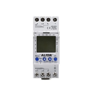 <span class=keywords><strong>Interruptor</strong></span> de Tiempo Astronómico <span class=keywords><strong>Programable</strong></span> de 2 Canales con Pantalla LCD para Riel DIN ALION AHC614, <span class=keywords><strong>Interruptor</strong></span> de Tiempo <span class=keywords><strong>Digital</strong></span> - Product Image 1