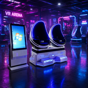 Chaise de cinéma VR 9D, machine de jeu de réalité virtuelle immersive pour parc d'attractions VR - Product Image 3