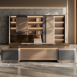 <span class=keywords><strong>2025</strong></span> Thiết Kế Mới Chất Lượng Cao Ý Sang Trọng Độc Đáo L Hình Dạng Nội Thất Văn Phòng Bằng Gỗ Văn Phòng Điều Hành Bàn Bàn Ông Chủ Văn Phòng Bảng - Product Image 2