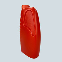 Vente en gros de bidon d'huile vide jaune rouge 1Lcopter pot d'antigel PE 1litre bouteille d'huile de lubrification bouteille d'emballage en plastique de 1000ml