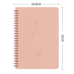 Carnet à spirale imprimé couleur <span class=keywords><strong>macaron</strong></span>, très populaire, avec feuilles mobiles, planificateur étudiant, lignage horizontal - Product Image 5