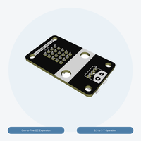 Carte d'extension Hub I2C à cinq ports, module de connecteur de capteur parallèle SDA SCL pour projets multi-appareils Arduino
