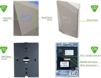 Lector de Tarjetas de Escritorio de Alta Calidad con Encriptación de CPU, Compatible con Chip IC Magnético, Programación RFID NFC, Sistema de Control de Acceso
