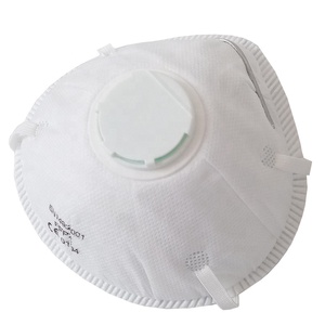 Masques <span class=keywords><strong>demi</strong></span>-masques filtrants jetables <span class=keywords><strong>FFP2</strong></span> avec valve pour la protection des parties du visage, OEM et ODM - Product Image 1