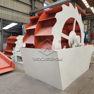 Brandneue Preiswerte Steinwaschanlage für Strand- und Flusssand Reinigungsanlage XSD Rad-Bucket-Typ Quarzsand-Waschmaschine - Product Image 2