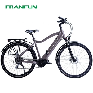 Vélo de route électrique longue <span class=keywords><strong>distance</strong></span> 36V17.5A CE ROHS 80KM avec moteur central Bafang M420 350W - Product Image 6