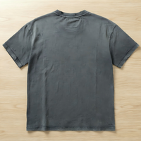 Fabricant OEM ODM – T-shirt graphique style punk rock, délavé, déchiré, avec impression de logo personnalisé – Vente en gros de t-shirts pour hommes