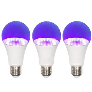 E26 E27 395-400NM Ultraviolet <strong>Fluorescent</strong> <strong>Lamp</strong> Glow in the Dark Neon Glow 12W UV <strong>LED</strong> Light Bulbs - Product Image 1