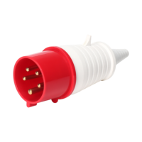 Prise murale industrielle étanche HFE 32A 380V IP44 avec installation facile
