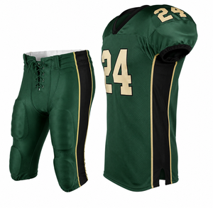 Maillot de football américain personnalisé pour homme, 30 bleu-gris, imprimé par sublimation, respirant, anti-humidité, ajusté, trois quarts - Product Image 3