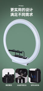 Nouveau MM988 14 pouces 5700K <span class=keywords><strong>meilleur</strong></span> téléphone blanc Led <span class=keywords><strong>Selfie</strong></span> Flash Studio sonnerie <span class=keywords><strong>anneau</strong></span> lumière pour la photographie de vêtements - Product Image 5