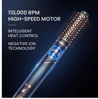 Brosse Soufflante Électrique Pliable à Moteur BLDC Haute Vitesse avec Brosses Ioniques pour Coiffage Volumisant et Séchage Rapide – Accessoire Domestique