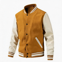 Mode de haute qualité hommes personnalisé collège Baseball homme veste Durable moderne élégant université veste à la mode