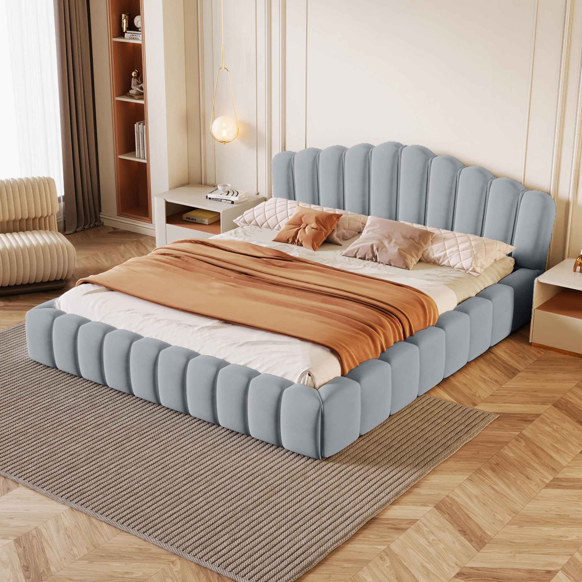 queen size bed with drawer