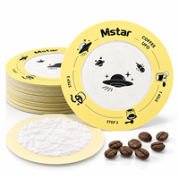 Sachets filtres à café jetables UFO pour échantillons de café moulu, kits de voyage, bureau et coffrets cadeaux