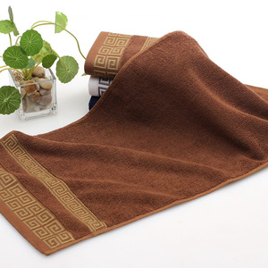 Serviettes de <span class=keywords><strong>bain</strong></span> en coton pur de couleur unie, épaisses, douces et absorbantes, ensembles cadeaux pour adultes, nouvelle arrivée transfrontalière pour hommes - Product Image 6