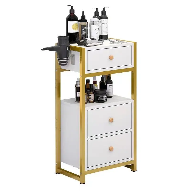 Barber furniture Hair Salon Cabinet multi-functional shelving tool cabinet salon stations