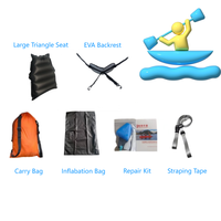 Extérieur Ultra Léger TPU 840D Sol Eau Loisirs Calme Eau Rafting Pagayage Packraft en Rivière