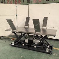 Table d'opération animale de grande capacité de poids d'usine chinoise fournisseur de table d'opération de chirurgie de cheval