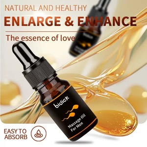 Vente en gros d'usine, extraits d'herbes naturelles pures, sans effets secondaires, soin de la zone intime masculine, huile essentielle pour massage du pénis, 10 ml - Product Image 5