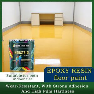 Resina Epoxi Industrial de Siete Colores, Agente de Curado, Pintura para Pisos de Fábrica, Resistente al Desgaste, Revestimiento Epoxi de Alta Dureza para Pisos - Product Image 4