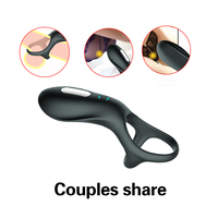 Jouets sexuels pour adultes, télécommande, masseur de prostate à ondes de choc électriques pour hommes, jouet anal, vibrateur, stimulateur, plug anal, étanche IPX6