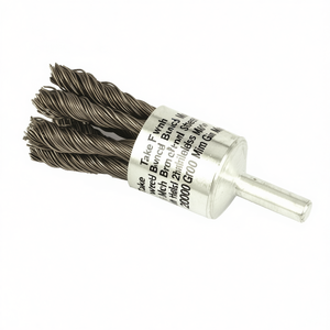 Cepillo frontal trenzado Ttake de 6 mm de acero inoxidable, 20000 Giri Min - Product Image 2