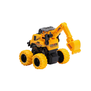 Tiktok-vehículo de construcción de juguete, excavadora, carretilla elevadora 360 rodante, coche acrobático de choque inercial - Product Image 2