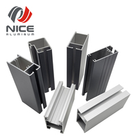 Profilés en aluminium de haute qualité série 6000, service de découpe sur mesure, faible MOQ, provenant d'une usine chinoise de profilés en aluminium
