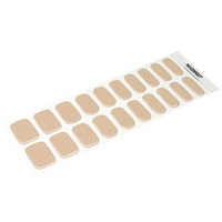 Nouvelles bandes de gel pour ongles au prix d'usine, bandes de gel de couleur unie DND, bandes de gel pour ongles au design printanier