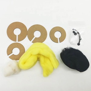 <span class=keywords><strong>VOSAN</strong></span> CK-261-00 Kit de Bricolage 3D en Polyester Jaune Abeille Animaux Mignons Faits Main Jouets Créatifs pour Enfants de 8 Ans et Plus - Vente Chaude - Product Image 4