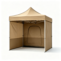 Tente de réception 10x10 personnalisée en PVC Oxford robuste pour événements publicitaires extérieurs et salons professionnels
