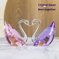 Ornements classiques en cristal artificiel K9 de fabrication chinoise - Cadeaux pour les amoureux, les mariages, la Saint-Valentin