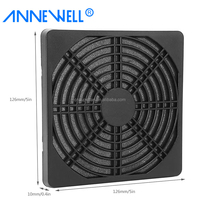 3 en 1 40mm 60mm 80mm 90mm 120mm 150mm 200mm Couvre ventilateur d'échappement Boîtier d'ordinateur en plastique anti-poussière avec couvercle éponge Filtre Mesh